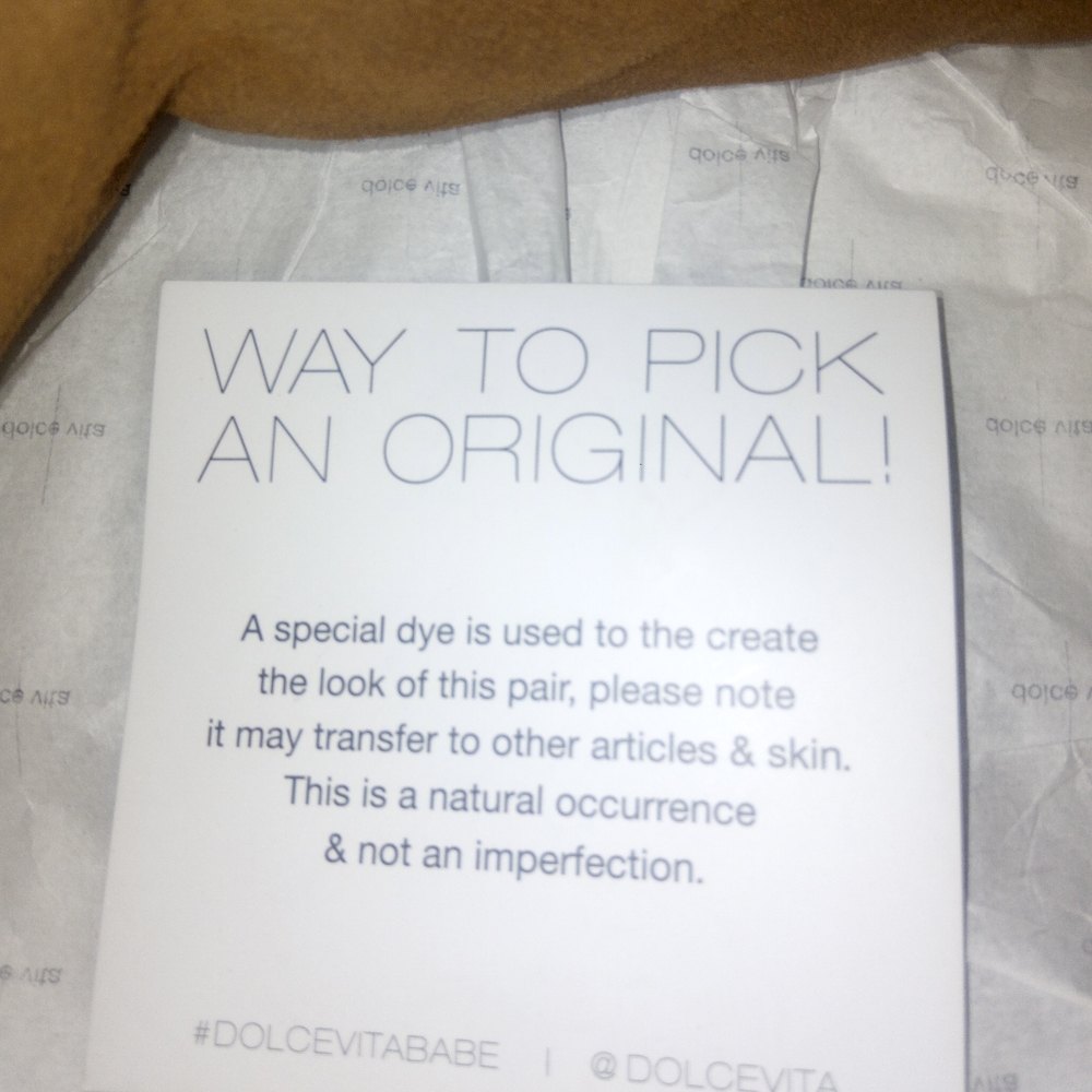 NEW Dolce Vita Scot Suede Booties in Saddle Brown Sz 10 - Picture 7 of 9